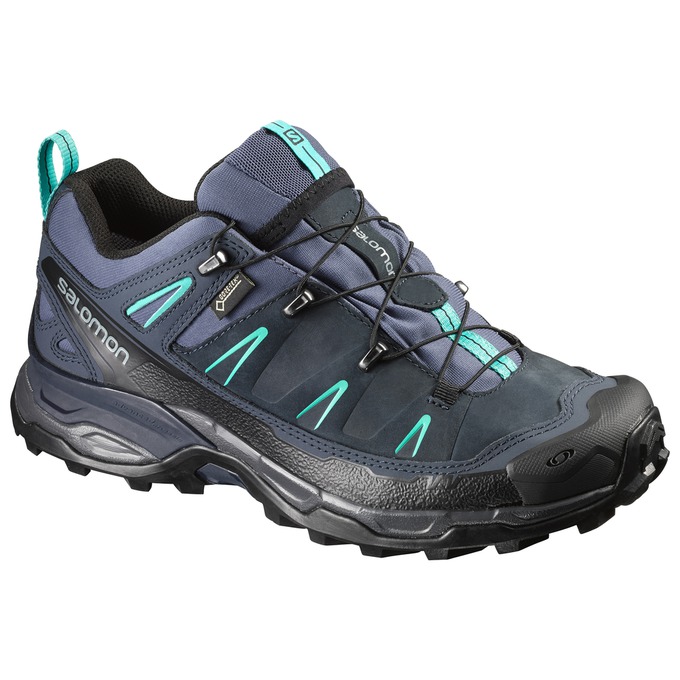 Salomon Singapore Womens Hiking Shoes - X ULTRA LTR GTX® W Navy | 34978-YHCM